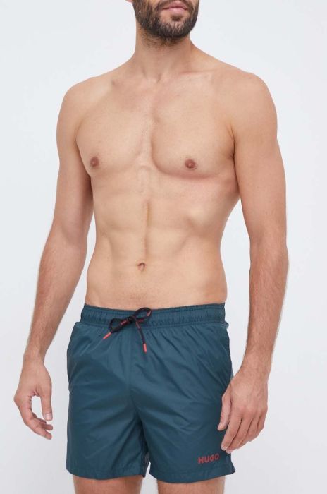 Купальні шорти HUGO колір зелений (3517709)