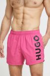 Купальні шорти HUGO колір рожевий (3146862)