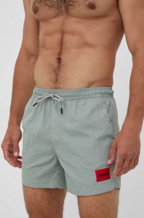 Купальні шорти HUGO колір зелений (3240788)