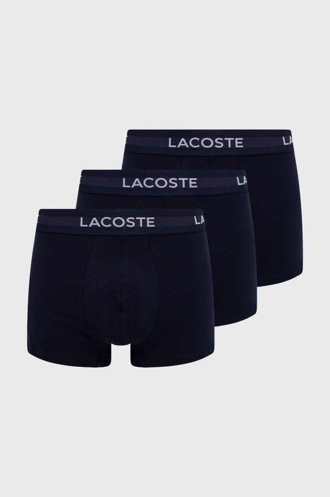 Боксери Lacoste чоловічі колір синій (2326716)