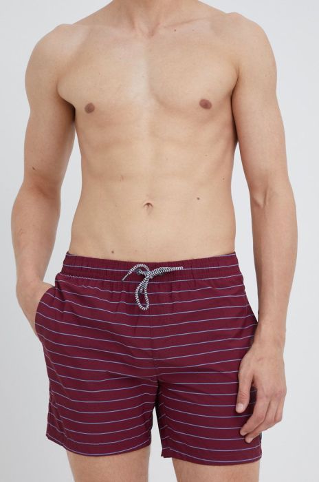Купальні шорти Protest колір бордовий