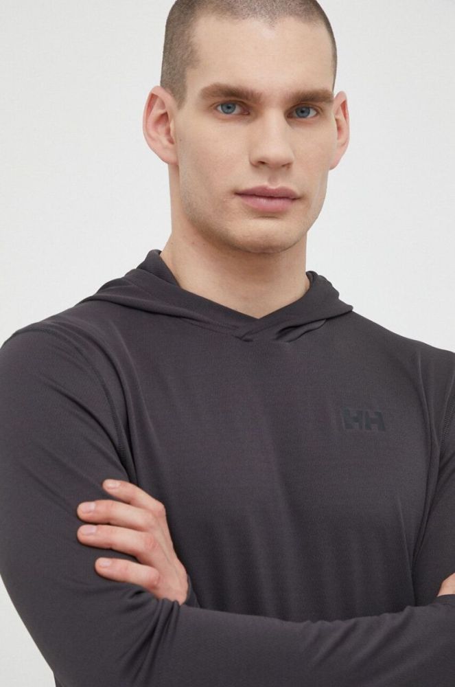 Функціональна кофта Helly Hansen Solen колір сірий фото 3