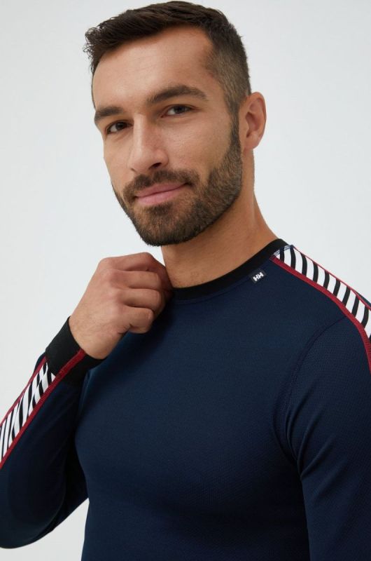 Функціональний лонгслів Helly Hansen колір синій фото 2