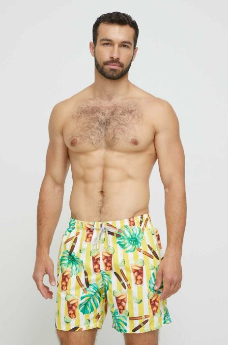Купальні шорти MC2 Saint Barth колір жовтий (3253971)