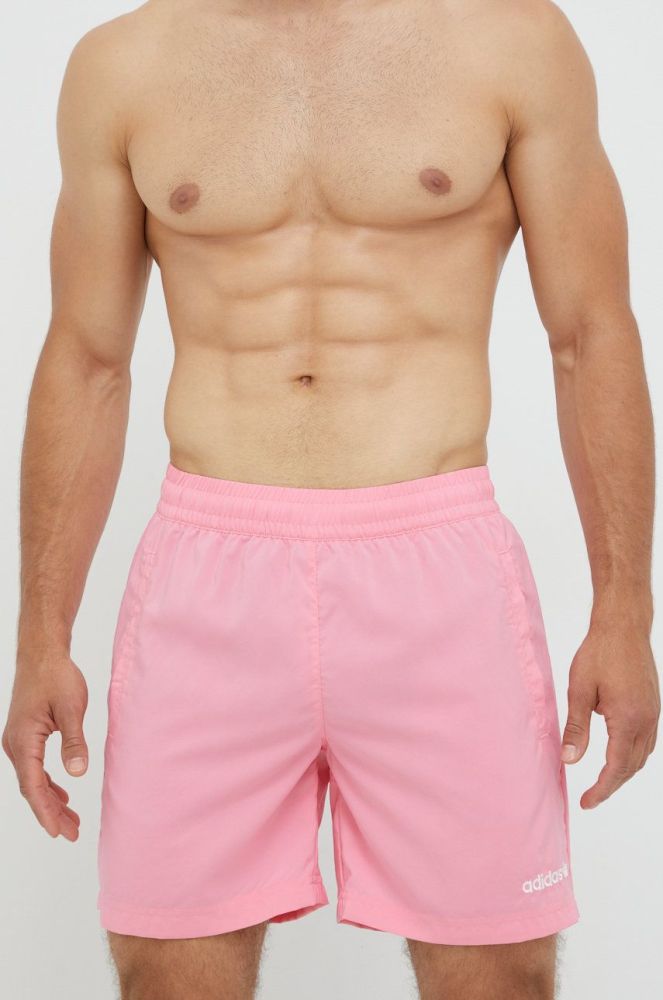 Купальні шорти adidas Originals колір рожевий (2507309)