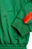 Дитяча кофта Mini Rodini колір зелений з аплікацією