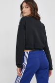 Кофта adidas Performance жіноча колір чорний з принтом