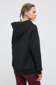 Кофта Reebok GI6699 жіноча колір чорний з принтом GI6699-BLACK
