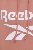 Кофта Reebok HB2293 жіноча колір помаранчевий з принтом HB2293-CANCOR