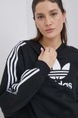 Кофта adidas Originals Adicolor HC4622 жіноча колір чорний з принтом HC4622-BLACK