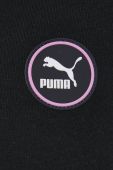 Бавовняна кофта Puma 533562 жіноча колір чорний з аплікацією 533562-01