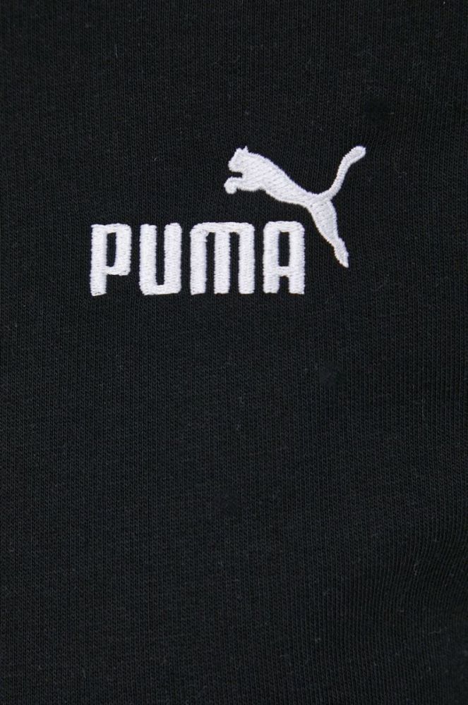 Кофта Puma 848332 жіноча колір чорний з аплікацією фото 5