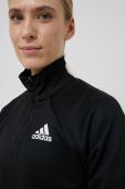 Кофта adidas Performance HA7609 жіноча колір чорний однотонна