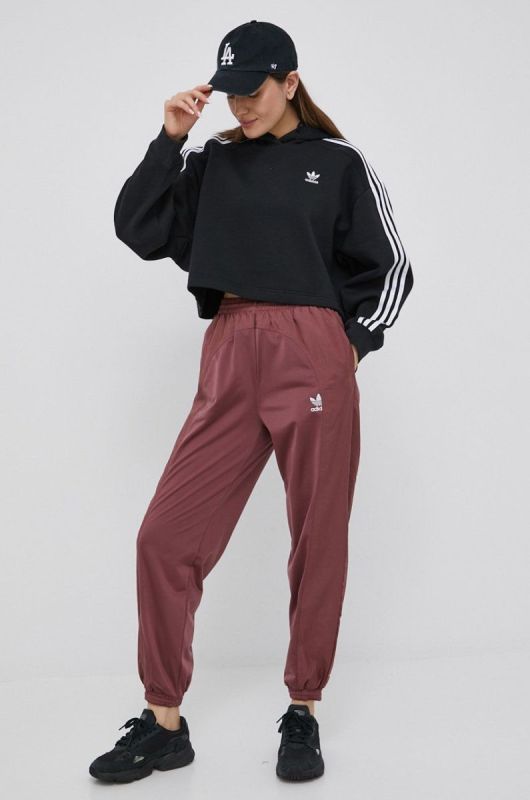 Кофта adidas Originals Adicolor жіноча колір чорний з аплікацією HC2016-BLACK фото 2