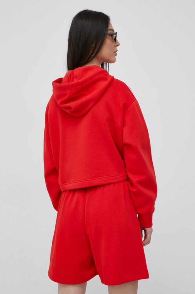 Кофта adidas Originals Adicolor жіноча колір червоний з аплікацією HC2017-VIRED фото 3