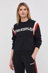 Бавовняна кофта The Kooples жіноча колір чорний з аплікацією