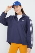 Кофта adidas Originals Adicolor HC4548 жіноча колір фіолетовий з аплікацією
