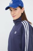 Кофта adidas Originals Adicolor HC4548 жіноча колір фіолетовий з аплікацією