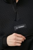 Спортивна кофта adidas TERREX Hike GI7180 жіноча колір чорний однотонна