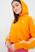 Кофта adidas Originals Adicolor HC2015 жіноча колір помаранчевий з аплікацією HC2015-BORANG