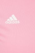 Тренувальна кофта adidas Performance Entrada 22 жіноча колір рожевий однотонна