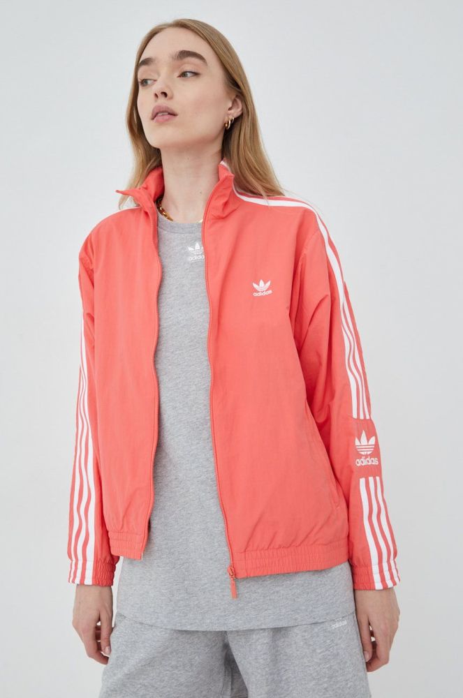 Кофта adidas Originals Adicolor HF7461 жіноча колір рожевий однотонна HF7461-SEMTUR