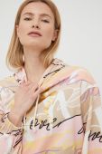 Бавовняна кофта Deha жіноча  з принтом колір барвистий