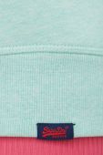 Кофта Superdry жіноча колір зелений меланж
