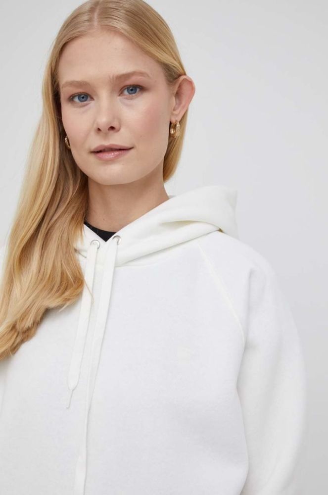 Кофта G-Star Raw жіноча колір білий однотонна фото 4