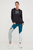 Кофта Under Armour жіноча колір чорний з принтом