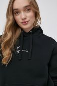 Кофта Karl Kani жіноча колір чорний з аплікацією KKWQ32004BLK-black