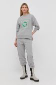 Кофта Gestuz Tara жіноча колір сірий з аплікацією