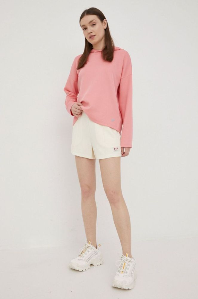 Кофта Fila жіноча колір рожевий однотонна (2241963) фото 2