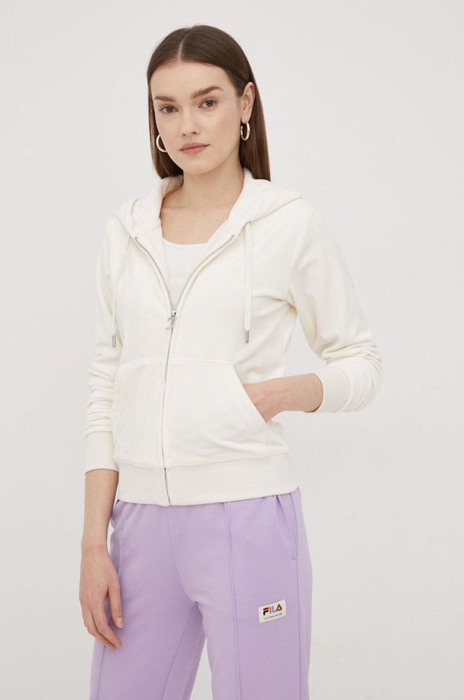 Кофта Juicy Couture жіноча колір бежевий однотонна (2244172)