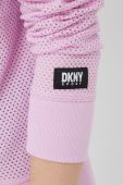 Кофта Dkny жіноча колір рожевий однотонна (2421408)