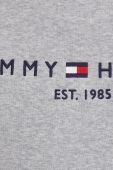 Кофта Tommy Hilfiger чоловіча колір сірий з аплікацією (1970414)