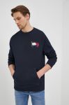 Кофта Tommy Hilfiger чоловіча колір синій з аплікацією (2210913)