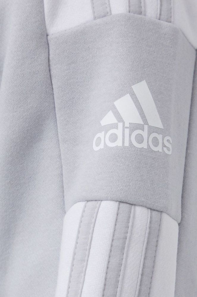 Кофта adidas Performance GT6635 чоловіча колір сірий однотонна фото 5