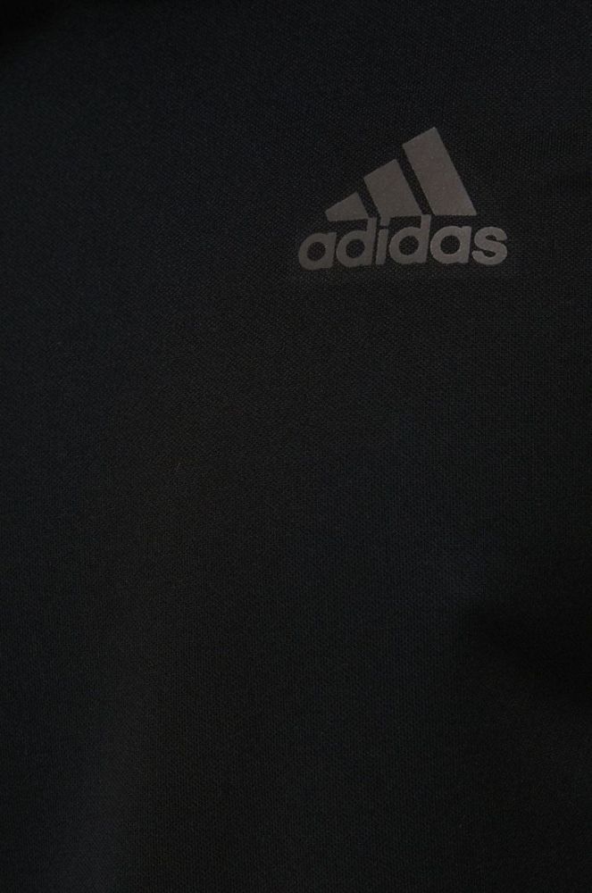 Кофта для бігу adidas Performance Run Icon HE2472 чоловіча колір чорний з принтом фото 6