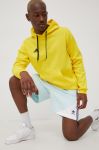 Кофта adidas Performance HI2140 чоловіча колір жовтий з аплікацією Кофта adidas Performance HI2140 чоловіча колір жовтий з аплікацією