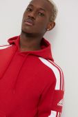 Кофта adidas Performance HC6282 чоловіча колір червоний з аплікацією
