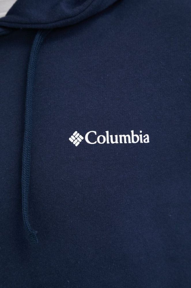 Кофта Columbia чоловіча колір синій з принтом фото 5