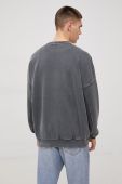 Бавовняна кофта Dr. Denim чоловіча колір сірий однотонна