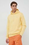 Кофта Polo Ralph Lauren чоловіча колір жовтий з капюшоном однотонна (2973081) Кофта Polo Ralph Lauren чоловіча колір жовтий з капюшоном однотонна (2973081)