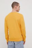 Кофта Superdry чоловіча колір жовтий однотонна (2306832)