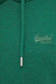 Кофта Superdry чоловіча колір зелений меланж