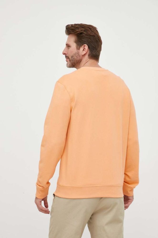 Бавовняна кофта BOSS BOSS CASUAL чоловіча колір чорний з аплікацією (3012384) фото 3