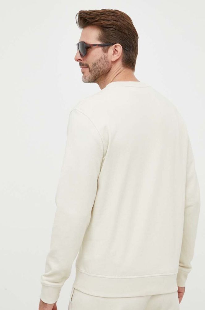 Бавовняна кофта BOSS BOSS CASUAL чоловіча колір чорний з аплікацією (3012294) фото 2