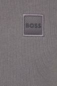 Бавовняна кофта BOSS BOSS CASUAL чоловіча колір чорний з аплікацією (3011905)