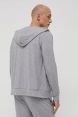 Кофта BOSS чоловіча колір сірий з капюшоном однотонна (2202295)